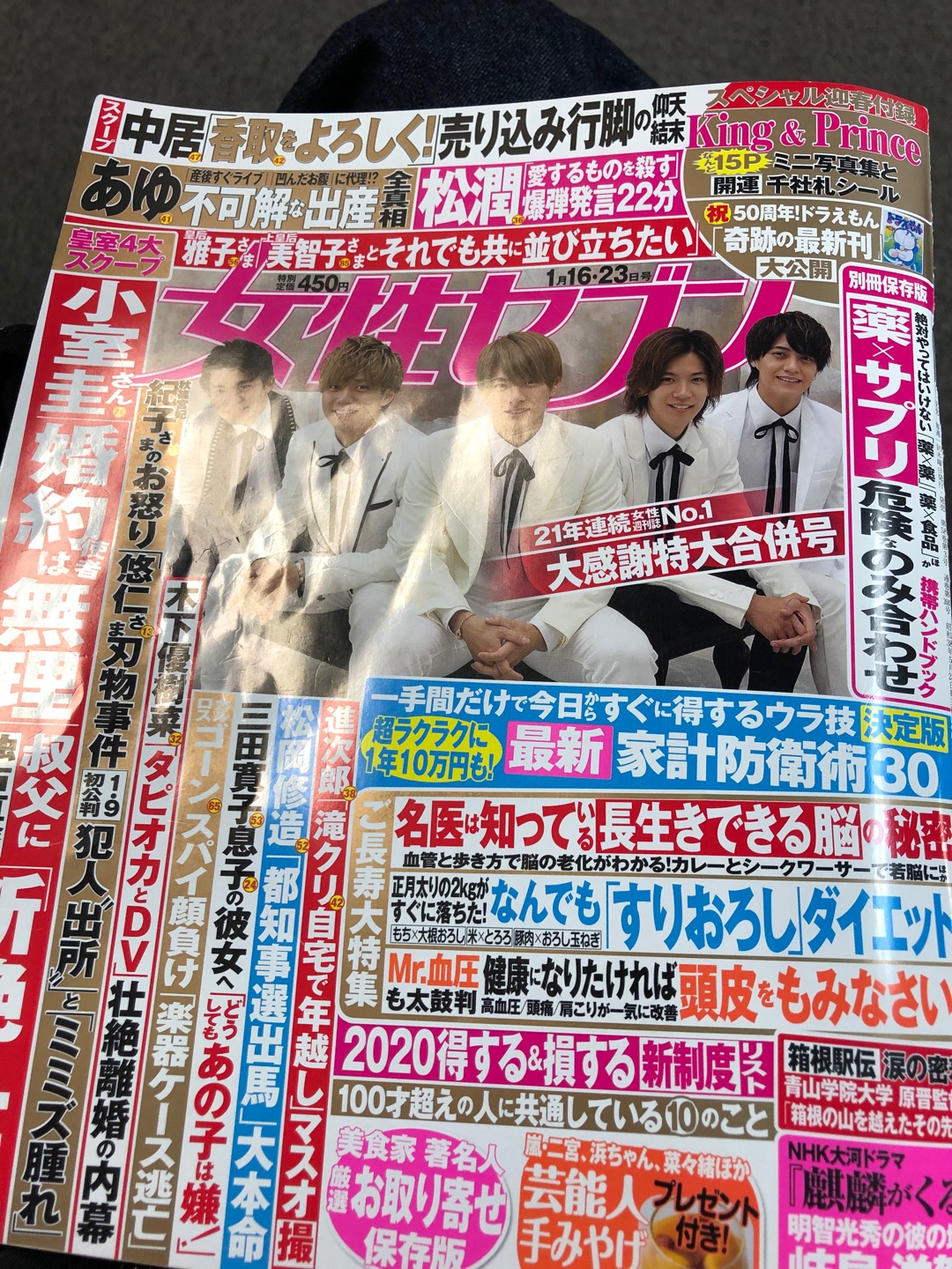 3ヶ月に1度の診察と週刊誌と睡眠