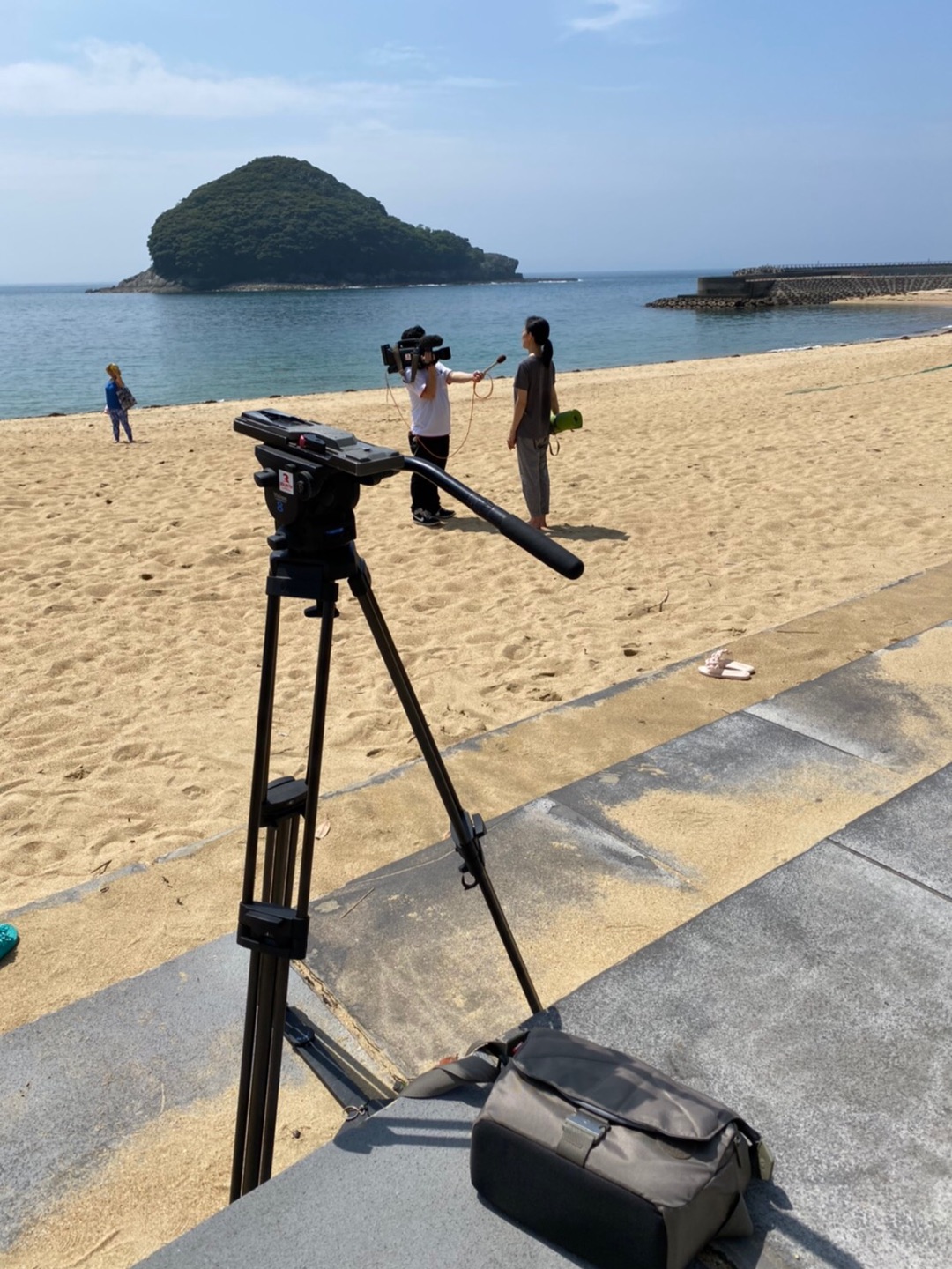 久しぶりに浜ヨガ♡もう～気持ち良すぎ！！